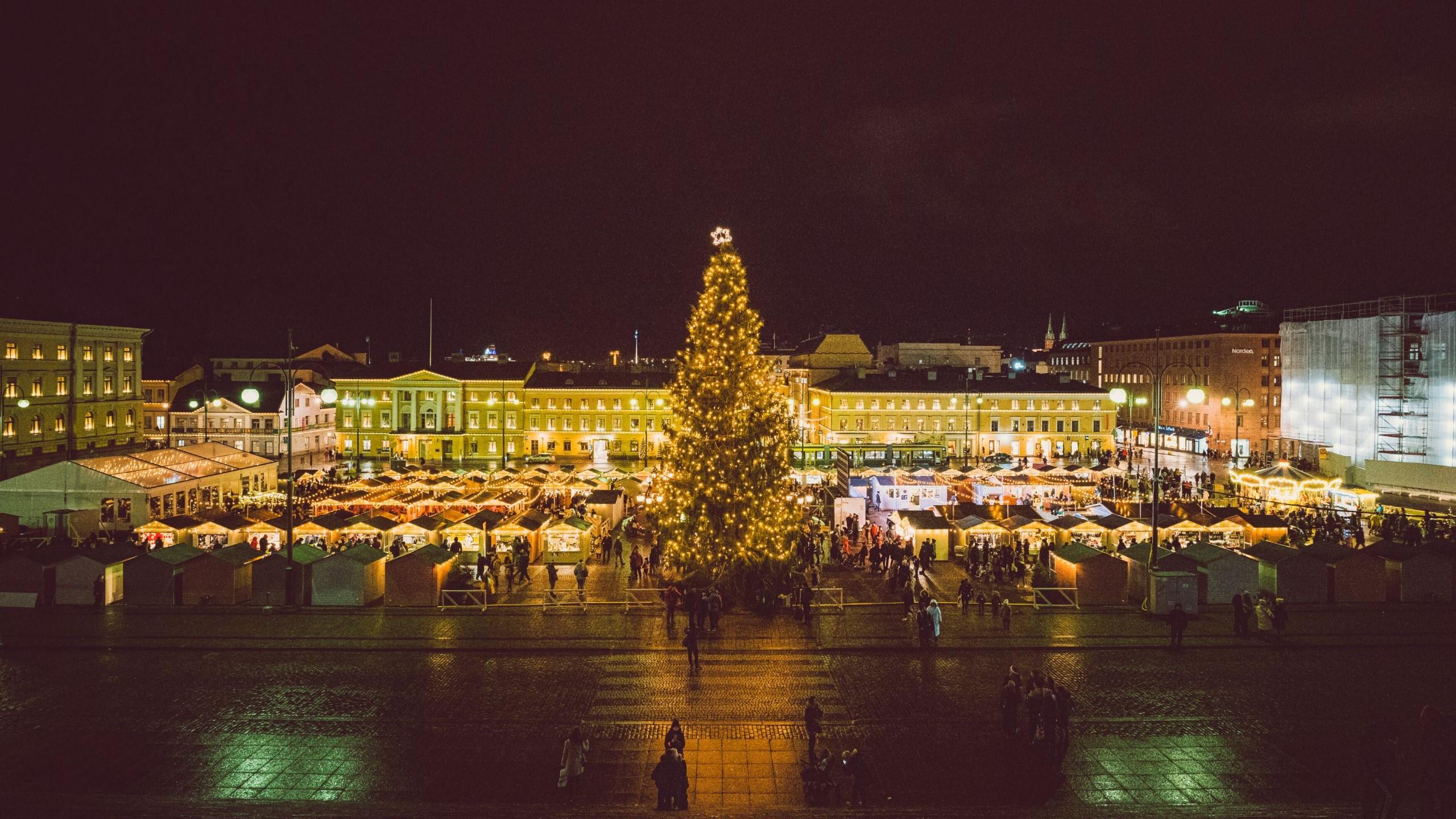 Der Weihnachtsmarkt in Helsinki